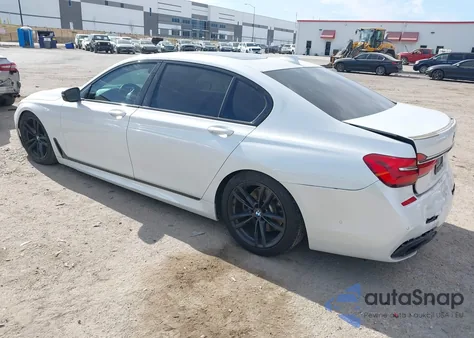 2017 BMW 740I from USA, damaged, VIN WBA7E2C53HG739382